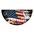 thumbnail image 3 of USA Flags Semi-Circular 250th Anniversary, 4th of July Patriotic Decorations Outdoor, Half Round US Flag for Front Porch, Wall Hanging for Home Decor, 3 of 8