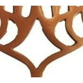 thumbnail image 4 of Ner Mitzvah, 7.5" Standard Size, Colored Geometric Hannukah Candle Menorah - Bronze Color, 4 of 4