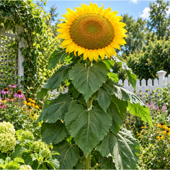 Giant Tall Sunflower Plant Live Huge Yellow Sunflower Perennial Flowers Plant 4 Inc Pot