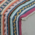 thumbnail image 2 of GDF Studio Hilliard Boho Handcrafted Peruvian Print Cube Pouf, Multi-Colored and Yellow, 2 of 5