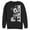 Black, variant on Men's Mickey & Friends Retro Leaning  Sweatshirt