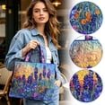 thumbnail image 4 of Quilted Tote Bag Soft Puffy Design Large Capacity Shoulder Bag, 4 of 5
