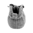 thumbnail image 4 of Carter's Girls' Cable Bootie Baby Shoes Grey 18-24 Months, 4 of 5