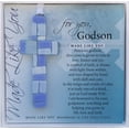 thumbnail image 1 of For You, Godson Blue Mosaic Handmade Glass Cross, 1 of 8