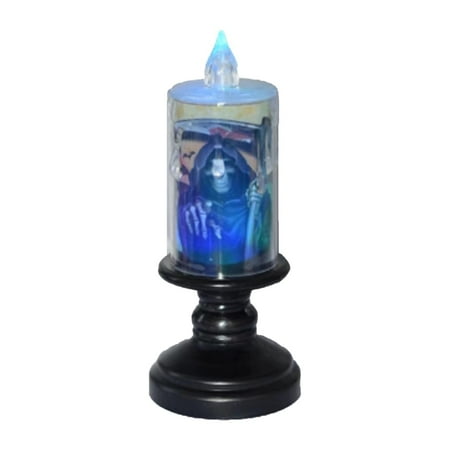 

Decorative Pumpkin Candle Lamp New LED Electronic Candle Night Light Spook.y Table Decoration Pumpkin Lant.ern Ornament Pretty Christmas Decorations Bulbs Third Christmas Ornament Stepmom Ornament