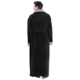 thumbnail image 5 of Mens Robe, PUTUO Robes for Men, Soft Plush Full Length Robe Winter Warm Fuzzy Luxury Spa Dressing Gown with Pockets Shawl Collar Housecoat, 5 of 9
