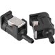 thumbnail image 1 of Conector de manguera de línea de combustible de motor marino apto para fuera de borda (1 par, negro) LingWen 8390615990622, 1 of 1