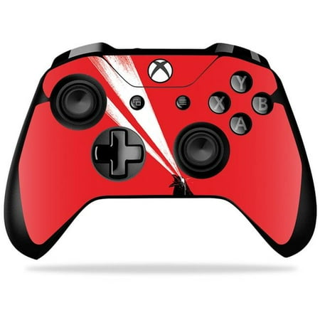 MightySkins MIXBONXCO-Laser Crow Skin for Microsoft Xbox One X Controller - Laser Crow