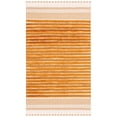 thumbnail image 2 of Safavieh Cotton Kilim Giffard Striped Area Rug, Natural/Gold, 3' x 5', 2 of 6