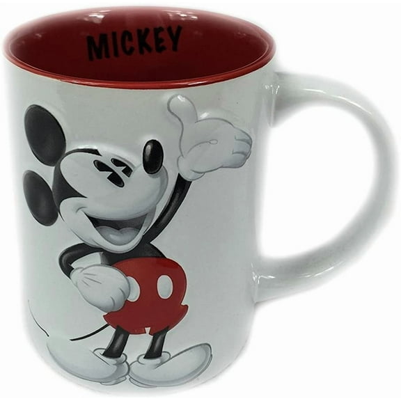 Jerry Leigh Disney Mickey Mouse 3D Tonal 14oz. Ceramic Mug