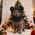 thumbnail image 4 of Winter Warm Fleece Hood For And Cats Cozy Pullover Hat Cold Weather, 4 of 6