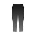 thumbnail image 5 of VEKDONE Summer Yoga Leggings for Women High Waisted Elastic Cropped Pants Soft Tummy Control Butt Lifting Leggings Gradient Color Streetstyle Capri Pants, 5 of 6