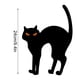 thumbnail image 3 of Adorno de Jardín de Hierro Forjado para Halloween | Set de 4 Gatos de Diferentes Estilos | Material Acrílico Resistente | Resistente a La Intemperie | Tamaño: 24 Cm | Incluye Taco para Enterrar, 3 of 5