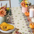 thumbnail image 4 of Fall Scarecrows Table Runner, Autumn Thanksgiving Kitchen Dining Table Decoration for Home Party Decor 13x48 Inches, 4 of 9
