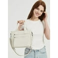 thumbnail image 2 of Small Nylon Tote Bag for Women Lightweight Crossbody Tote Handbag with Long Strap for Daily, Work, College & Travel, 2 of 5