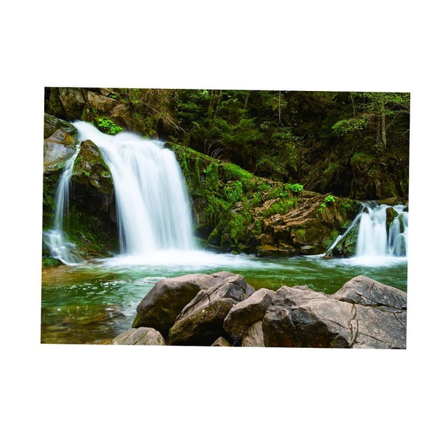 Tachiuwa Aquarium Background Backdrop Tank Reptile Vivarium Waterfall 76x56cm