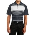 thumbnail image 1 of Mafoose Men's Dry Zone Sublimated Stripe Polo Black 2X-Large, 1 of 5