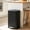 Black, variant on 13 Gallon Kitchen Trash Can with Lid, 50 L Garbage Can, Hands-Free Stainless Steel Commercial Step Trash Bin with Removable Inner Bucket, Pedal Rubbish Bin for Home Office Bathroom, Red
