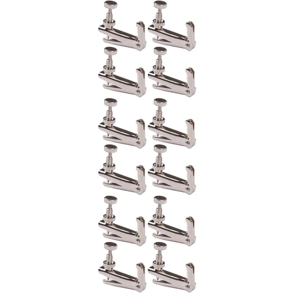12 Pcs Violin Accessories Cello Part Fine Tuner Metal