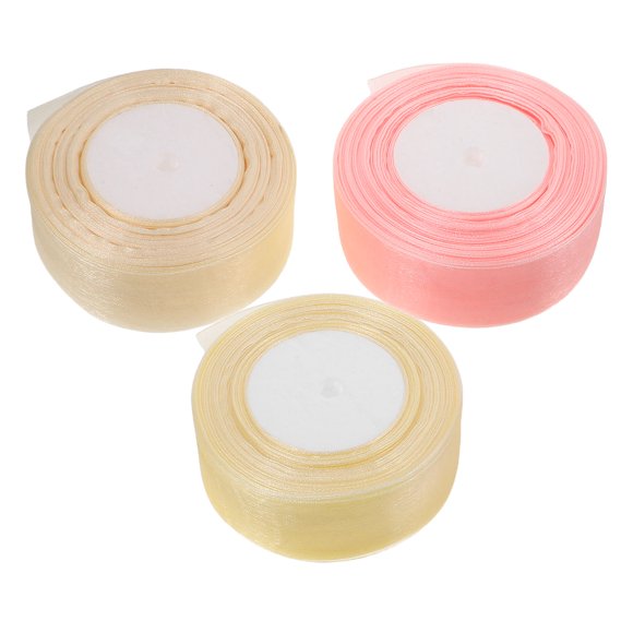 TEHAUX Para Artesanía En Organza Y Transparente Para Decorar Pasteles Y Regalos