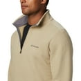 thumbnail image 4 of Men's Columbia Hart Mountain Fleece Quarter-Zip Pullover Color: New Collegiate Navy Size: XXL, 4 of 4