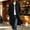 Black, variant on WIZUTIZ Women's Solid Color Button Down Lapel Collar Coat Mid-Length Long Sleeve Pockets Loose Fit Casual Winter Warm Outerwear