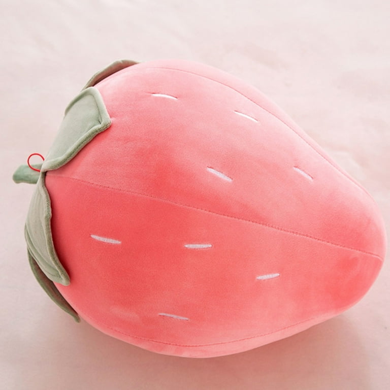 Strawberry Pillow Toy Lovely Creative Lightweight Cute Strawberry Pillow Doll Girls Gift