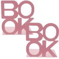 thumbnail image 1 of BESTYASH 2Ud Soporte Para Libros Metálico Color Rosa Ideal Para Oficina Y Escritorio, 1 of 6