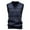 Dark Gray, variant on AnuYalue Mens Knitted Vests Fleece V Neck Slim Fit Pullover Knitwear Lightweight Fall Winter Warm Sleeveless Vest