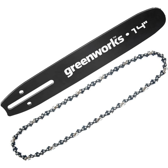 Greenworks 14-inch Replacement Chainsaw Bar and Chain Combo for 20222