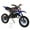 Blue, variant on AOJA 49cc Kids Dirt Bike, 2-Stroke Gas Mini Bikes, Off-road Mini Motorcycle, Children Pocket Motorbike with Front Rear Disc Brakes, Pull Start(Pink)