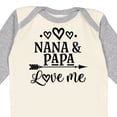 thumbnail image 4 of Inktastic Nana Papa Love Me Grandchild Boys or Girls Long Sleeve Baby Bodysuit, 4 of 5
