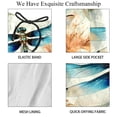 thumbnail image 4 of luoweisi Men's Beach Shorts Quick Dry Swim Trunks with Mesh Lining Dragonfly M, 4 of 5