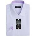 thumbnail image 1 of Society of Threads Camisa de vestir abotonada ajustada para hombre, Púrpura, 15-15.5, 1 of 1