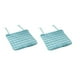 thumbnail image 1 of Cojines para silla de comedor y oficina, paquete de 2, 40 x 40 cm, de franela, antideslizantes, suaves, para apoyar el coxis, para uso en casa, estudiantes, conductores, aviones, en el suelo, en, 1 of 1
