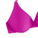 thumbnail image 4 of Trajes de baño Amzcrzy Tankini para mujer, trajes de baño, trajes de baño, bikini con control de abdomen para mujer, traje de baño de bikini con tirantes sin espalda de color sólido, rosa fuerte, M, 4 of 7