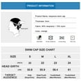 thumbnail image 2 of REALON 3mm Neoprene Swim Cap Beanie Wetsuit Hat Dive Hoods in Cold Water Keeps Long/Short Hair Warm Clean Breathable for Kids/Youth/Adult/Men/Women, 2 of 13