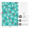 thumbnail image 2 of 2 Pcs Funny Kitchen Towels,Turquoise Christmas Tree Pattern Microfiber Dish Towels,Kitchen Tea Towels,Kitchen Towel Set (18" X 26"), 2 of 7