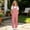 Red, variant on Liyamei Kids Striped Overalls with Pockets and Suspenders for Casual Wear Size 5-14 Years
