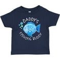 thumbnail image 3 of Inktastic Daddy's Fishing Buddy with Cute Blue Fish Boys or Girls Baby T-Shirt, 3 of 5