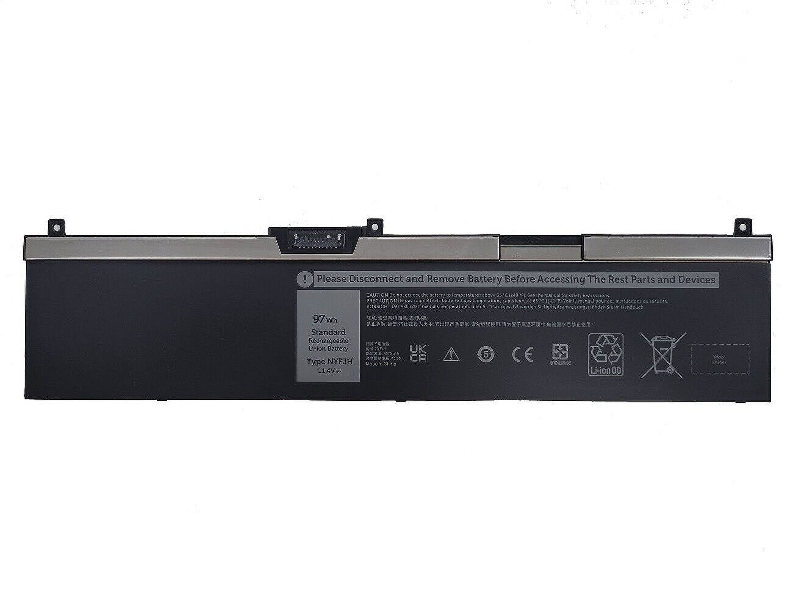 Amazon.com: NYFJH Laptop Battery Replace for Dell Precision