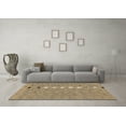 thumbnail image 3 of Ahgly Company Indoor Rectangle Solid Brown Modern Area Rugs, 2' x 3', 3 of 4