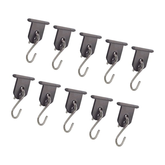 Heavy-Duty Camping Awning Hook with Rotating Clamp & Secure for All-Weather Shelter Installation