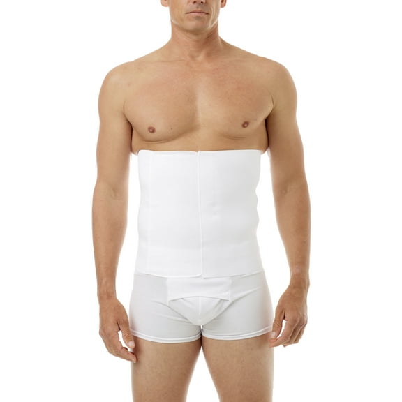 Underworks Men 12-inch Tummy Trimming Belt with Velcro closure