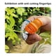 thumbnail image 1 of Batería de Cocina Separador de vegetales Cortador de pulgar Protector de dedos Juego de cuchillos para cosechar (C), 1 of 5