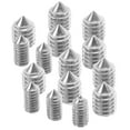 thumbnail image 3 of Tornillos de rejilla para toallas de 20 piezas Instalación simple para el baño armario elegante barra de toallas hardware de montaje accesorios de baño, 3 of 3
