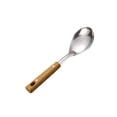 thumbnail image 1 of Cuchara ranurada de acero inoxidable, herramienta de cocina, espátula de metal, utensilio de fácil limpieza Cuchara de arroz, 1 of 8