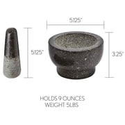 Health Smart Granite Mortar and Pestle