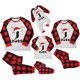 thumbnail image 4 of Conjunto navideño para padres e hijos Conjunto familiar Conjunto de pijamas Conjunto de abrigo para mujer, 4 of 4