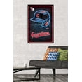 thumbnail image 2 of MLB Cleveland Guardians - Neon Helmet 23 Wall Poster, 22.375" x 34", 2 of 4